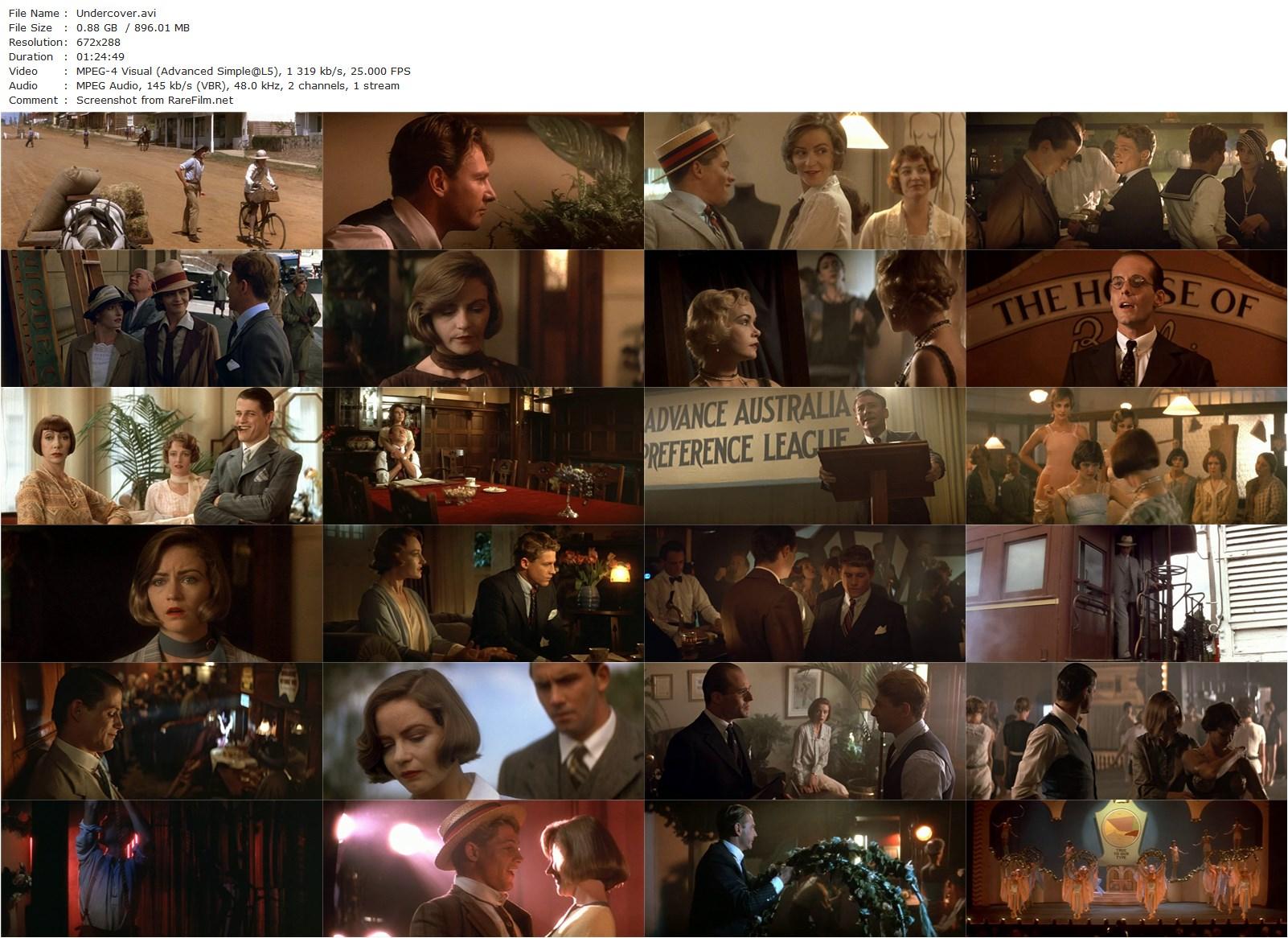 Undercover (1983) David Stevens, Geneviève Picot, John Walton, Michael Paré-poster