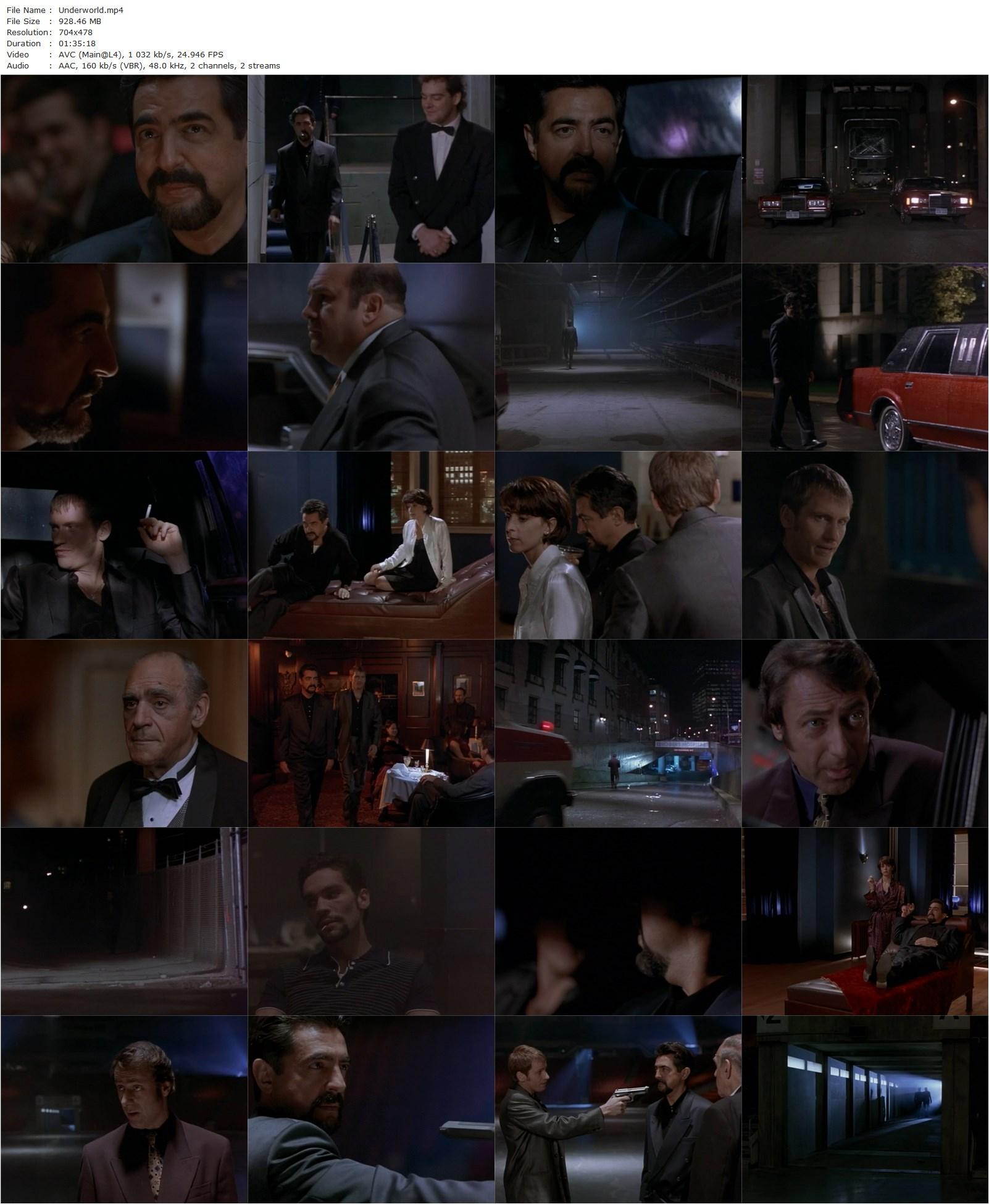 Underworld (1996) Roger Christian, Denis Leary, Joe Mantegna, Annabella Sciorra-poster