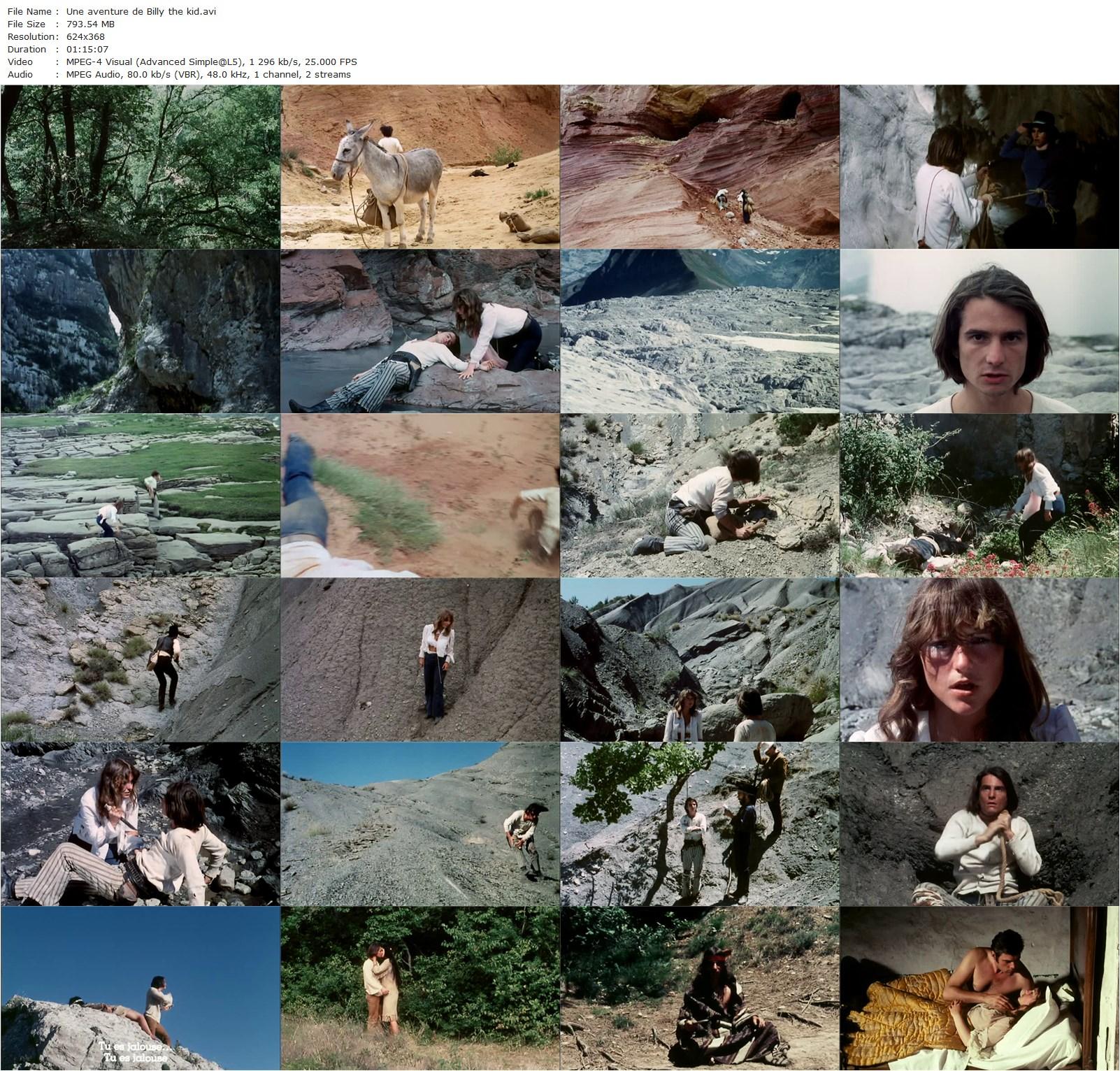 A Girl Is a Gun AKA Une aventure de Billy le Kid (1971) Luc Moullet, Jean-Pierre Léaud, Rachel Kesterber, Jean Valmont-poster