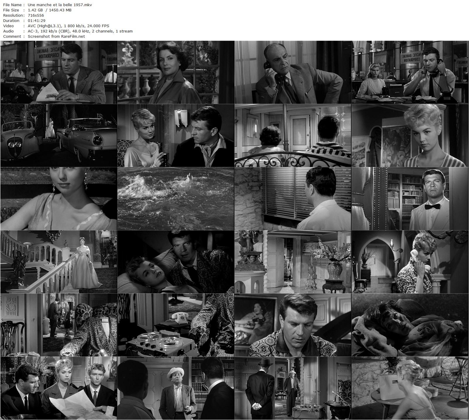 What Price Murder? / Une manche et la belle (1957) Henri Verneuil, Henri Vidal, Mylène Demongeot, Isa Miranda-poster