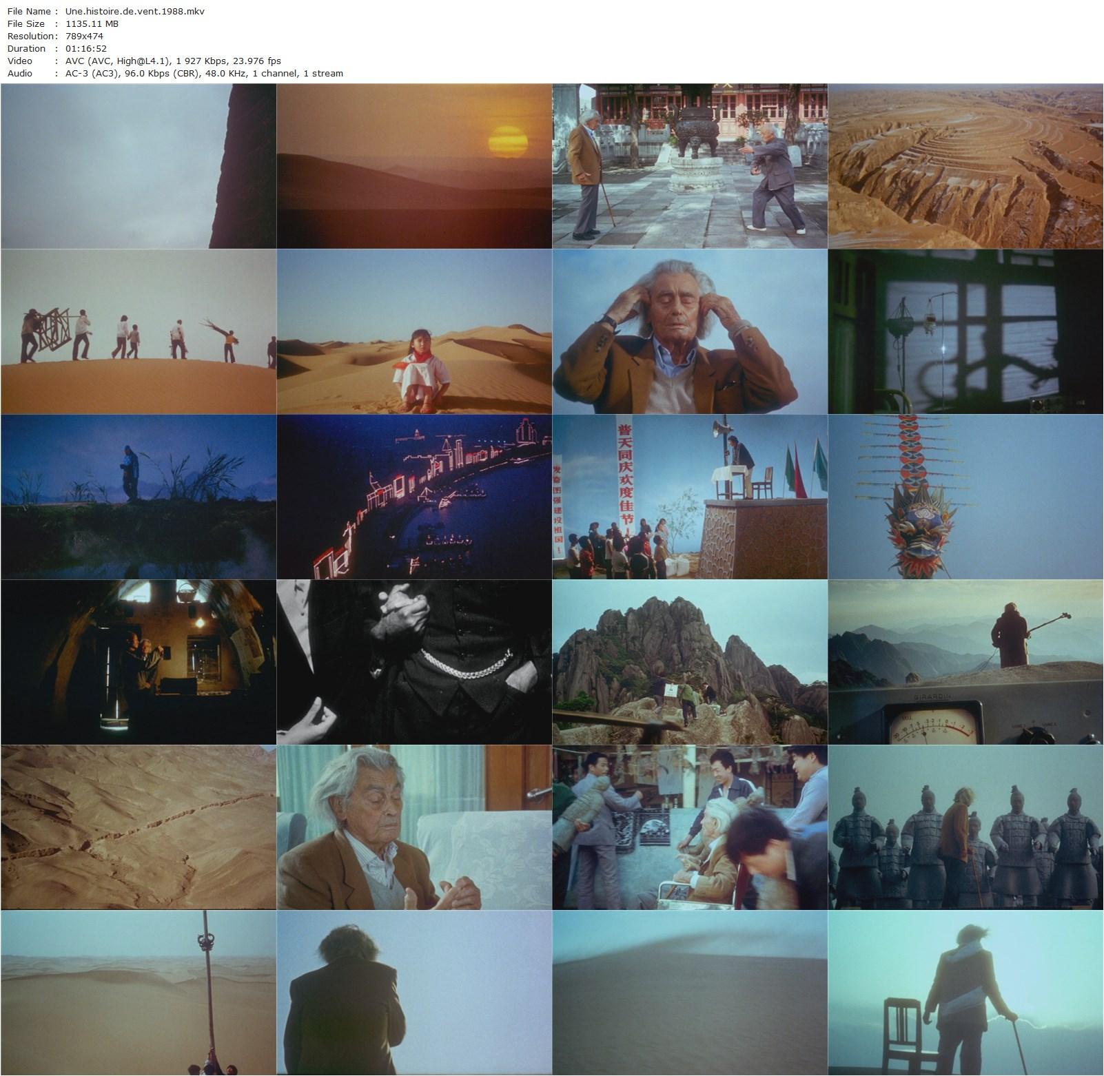 A Tale of the Wind / Une histoire de vent (1988) Joris Ivens, Henxiang Han, Zhuang Liu-poster