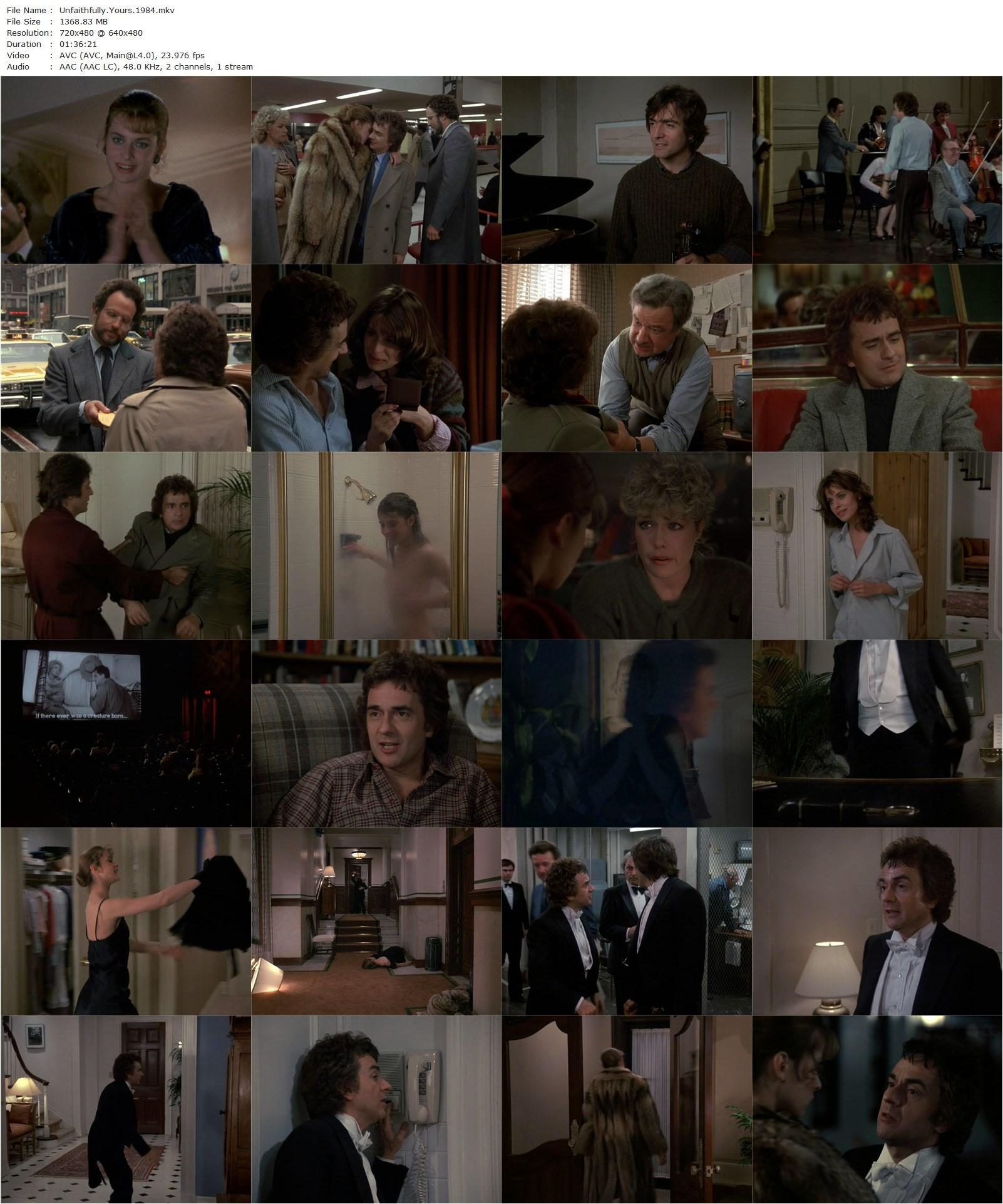 Unfaithfully Yours (1984) Howard Zieff, Dudley Moore, Nastassja Kinski, Armand Assante-poster