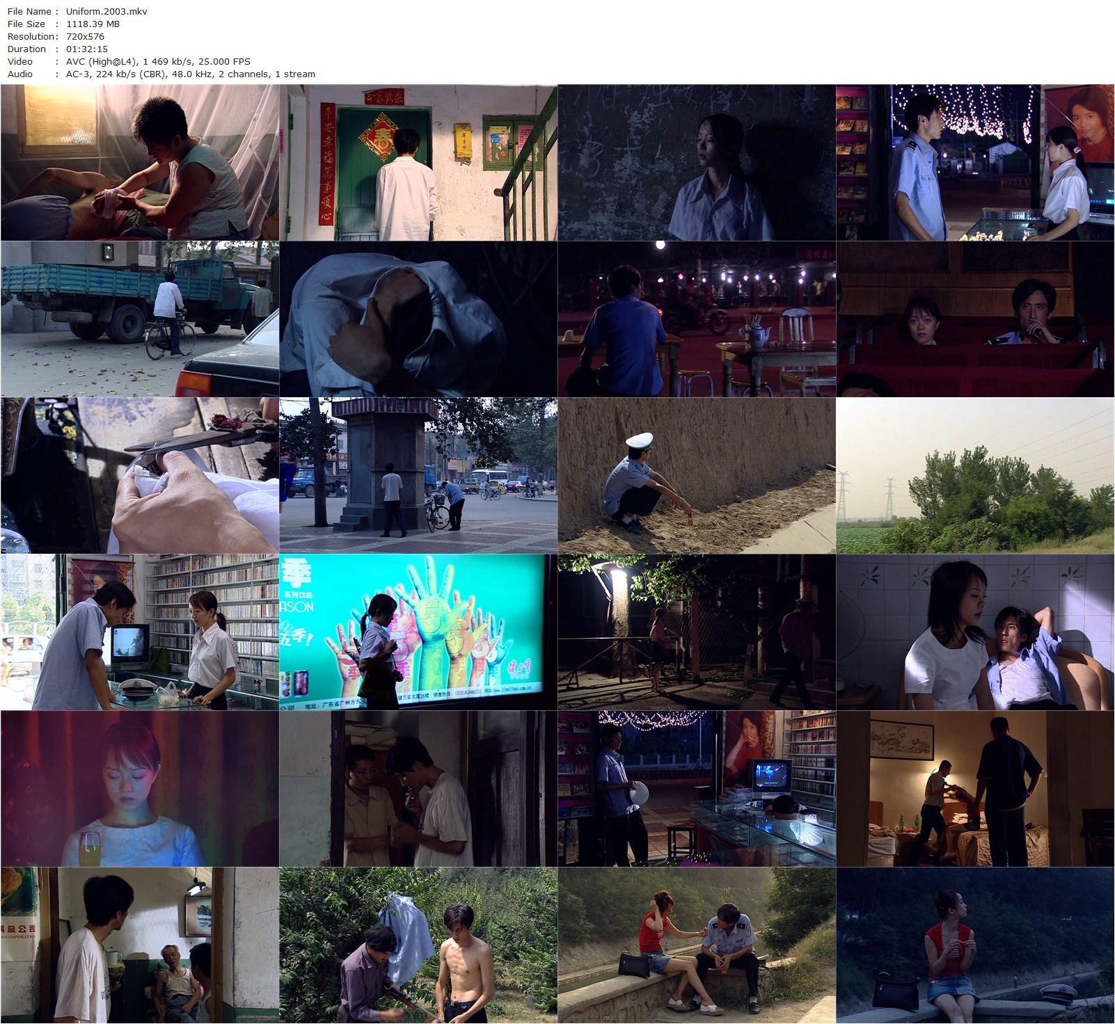 Uniform AKA Zhifu (2003) Yi’nan Diao, Kai Han, Hongli Liang, Hua Qin-poster