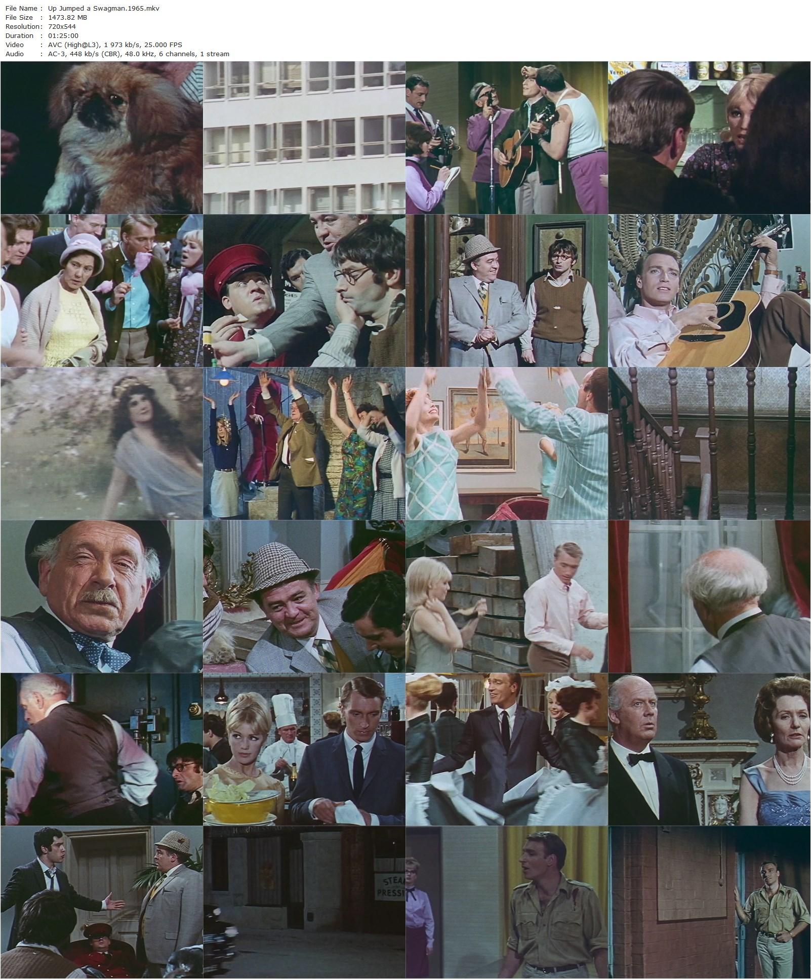 Up Jumped a Swagman (1965) Christopher Miles, Frank Ifield, Annette Andre, Ronald Radd-poster