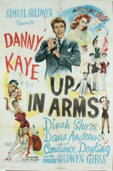Up in Arms (1944) Elliott Nugent, Danny Kaye, Dana Andrews, Dinah Shore