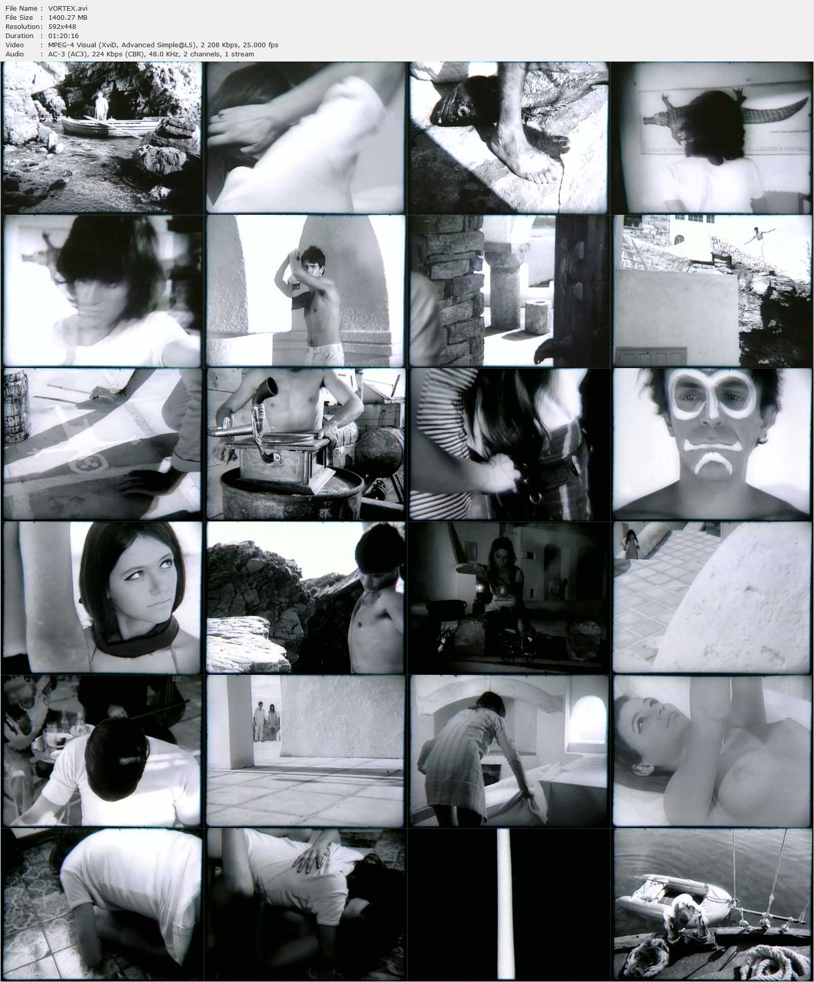 Vortex (1967) Nikos Koundouros, Philippo Vlachos, Fanis Hinas, Alexis Mann, Drama-poster