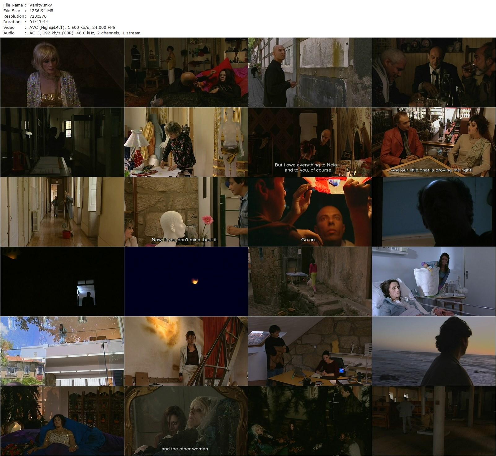 Vanity AKA Vanitas (2004) Paulo Rocha, Isabel Ruth, Joana Bárcia, Filipe Cochofel-poster