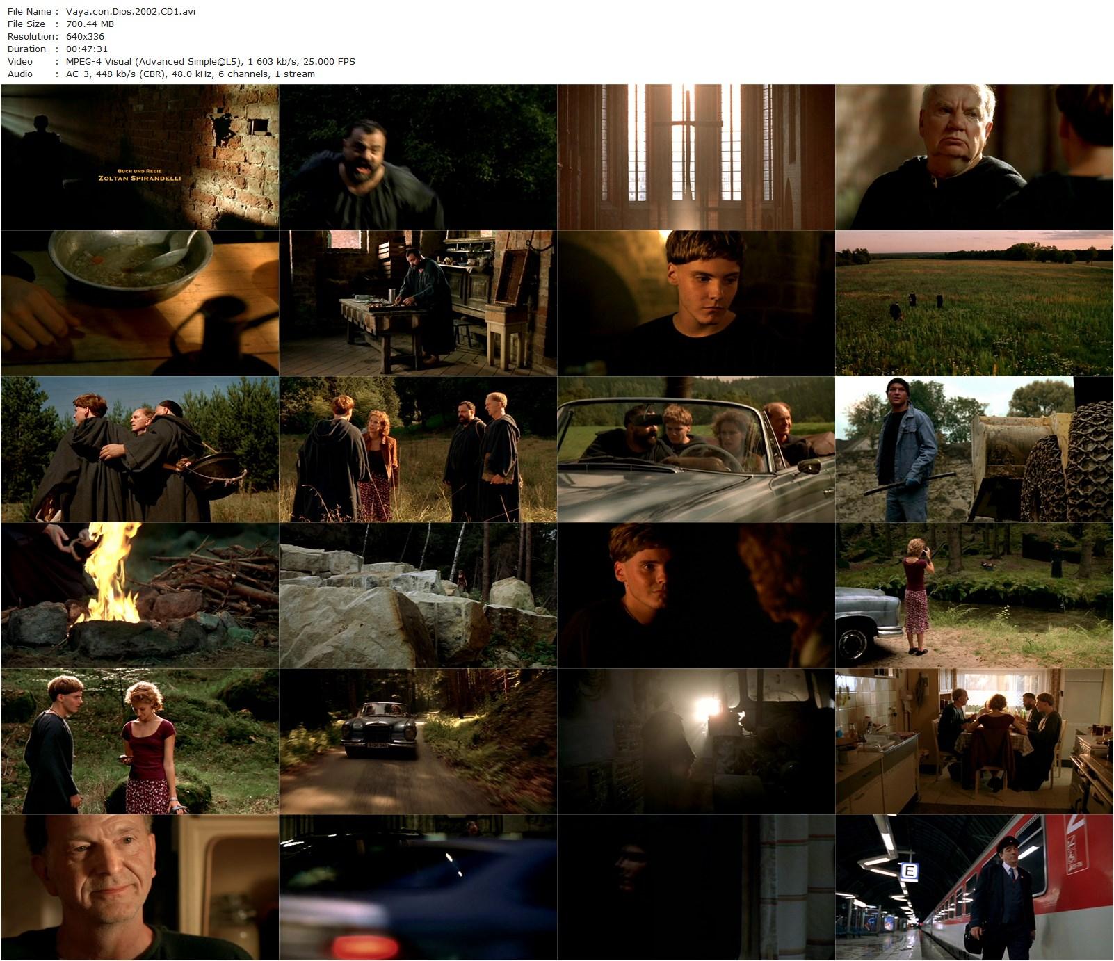 Vaya con Dios (2002) Zoltan Spirandelli, Michael Gwisdek, Daniel Brühl, Traugott Buhre-poster