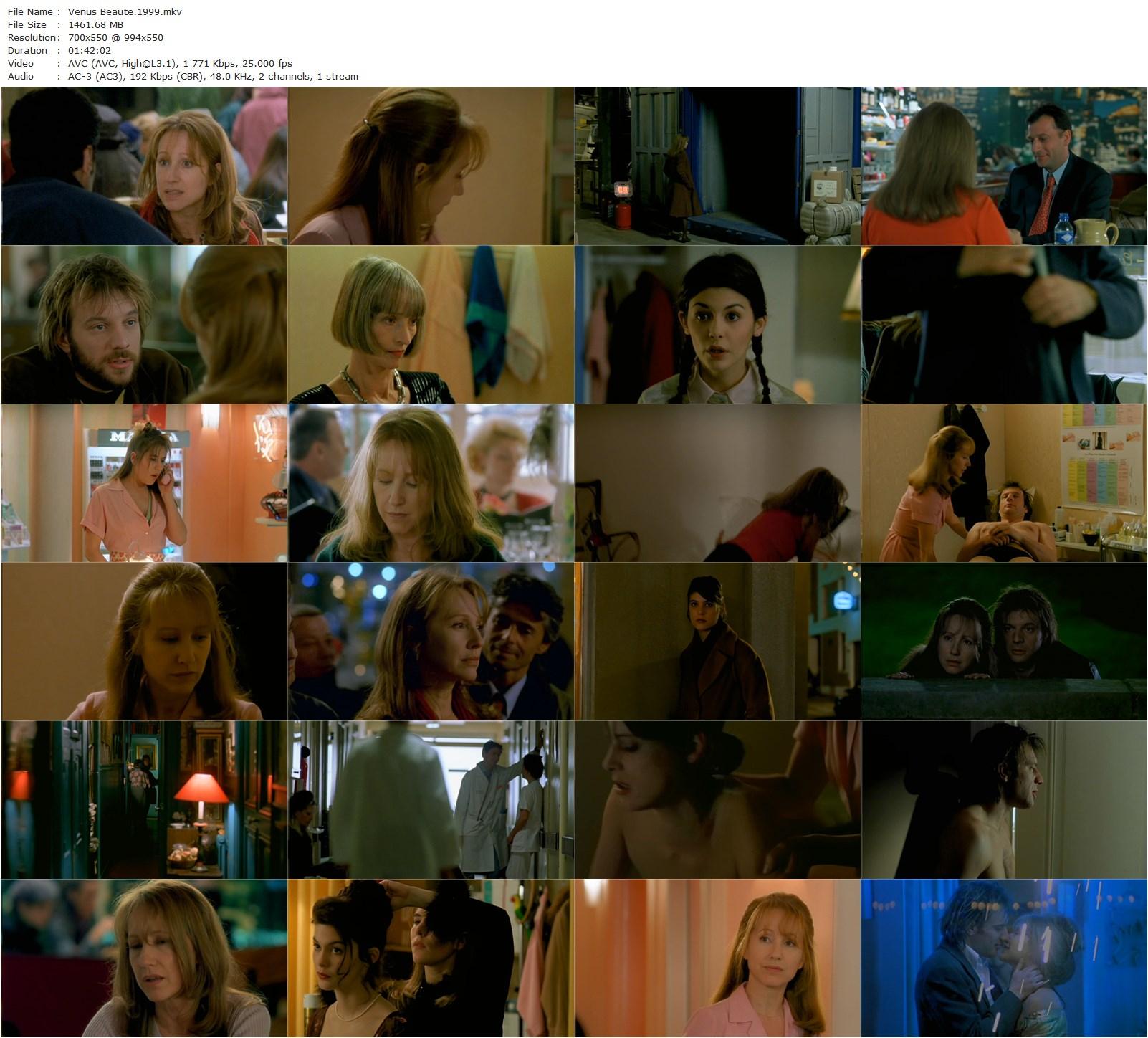 Venus Beauty Institute (1999) Tonie Marshall, Nathalie Baye, Bulle Ogier, Samuel Le Bihan-poster