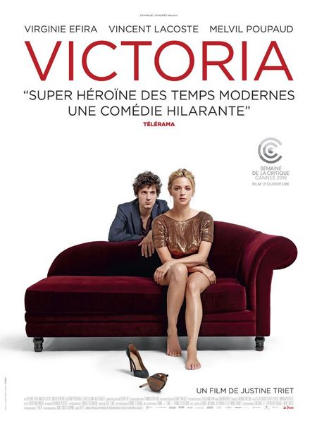 Victoria / In Bed with Victoria (2016) Justine Triet, Virginie Efira, Vincent Lacoste, Melvil Poupaud, Comedy, Drama, Romance