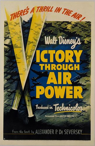 Victory Through Air Power (1943) James Algar, Clyde Geronimi, Jack Kinney, Alexander de Seversky, Art Baker, Billy Mitchell