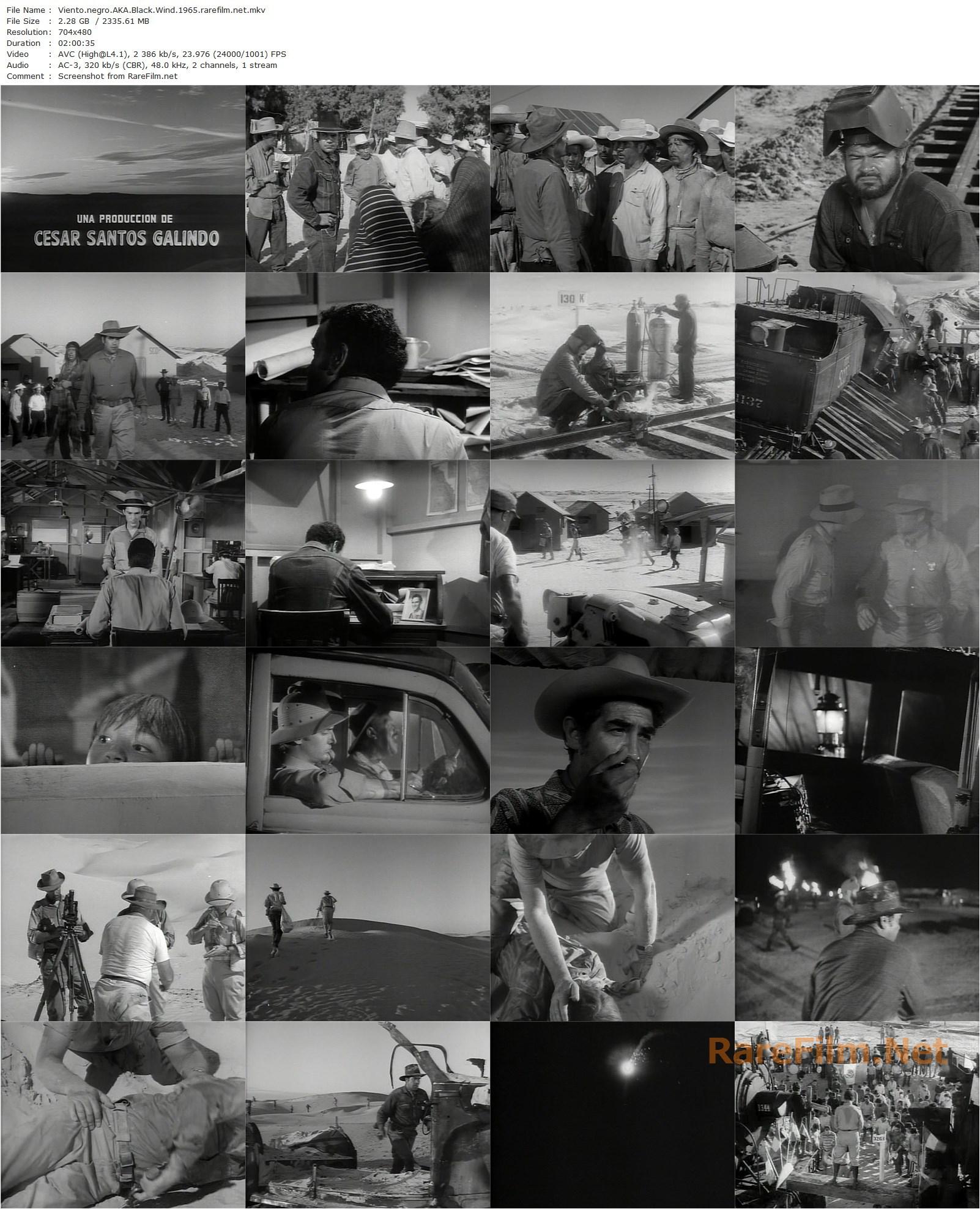 Black Wind / Viento negro (1965) Servando González, José Elías Moreno, David Reynoso, Jorge Martínez de Hoyos-poster