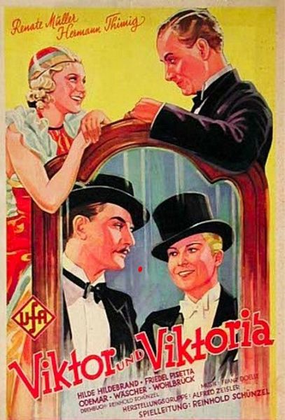 Victor and Victoria / Viktor und Viktoria (1933) Reinhold Schünzel, Renate Müller, Hermann Thimig, Hilde Hildebrand