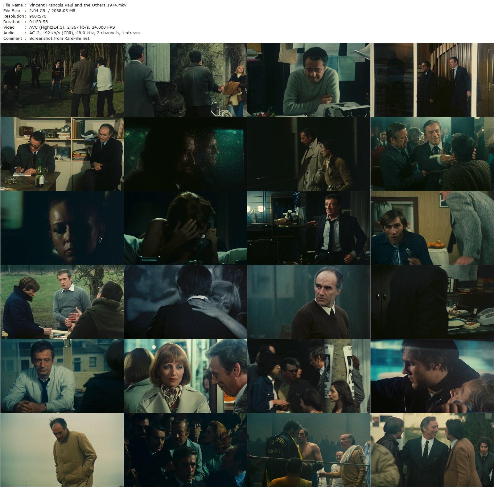 Vincent, François, Paul and the Others / Vincent, François, Paul… et les autres (1974) Claude Sautet, Yves Montand, Michel Piccoli, Serge Reggiani-poster