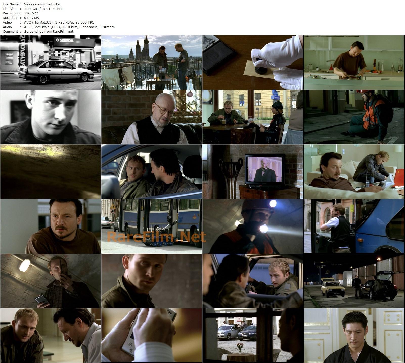 Vinci (2004) Juliusz Machulski, Robert Wieckiewicz, Józef Paleczka, Borys Szyc-poster