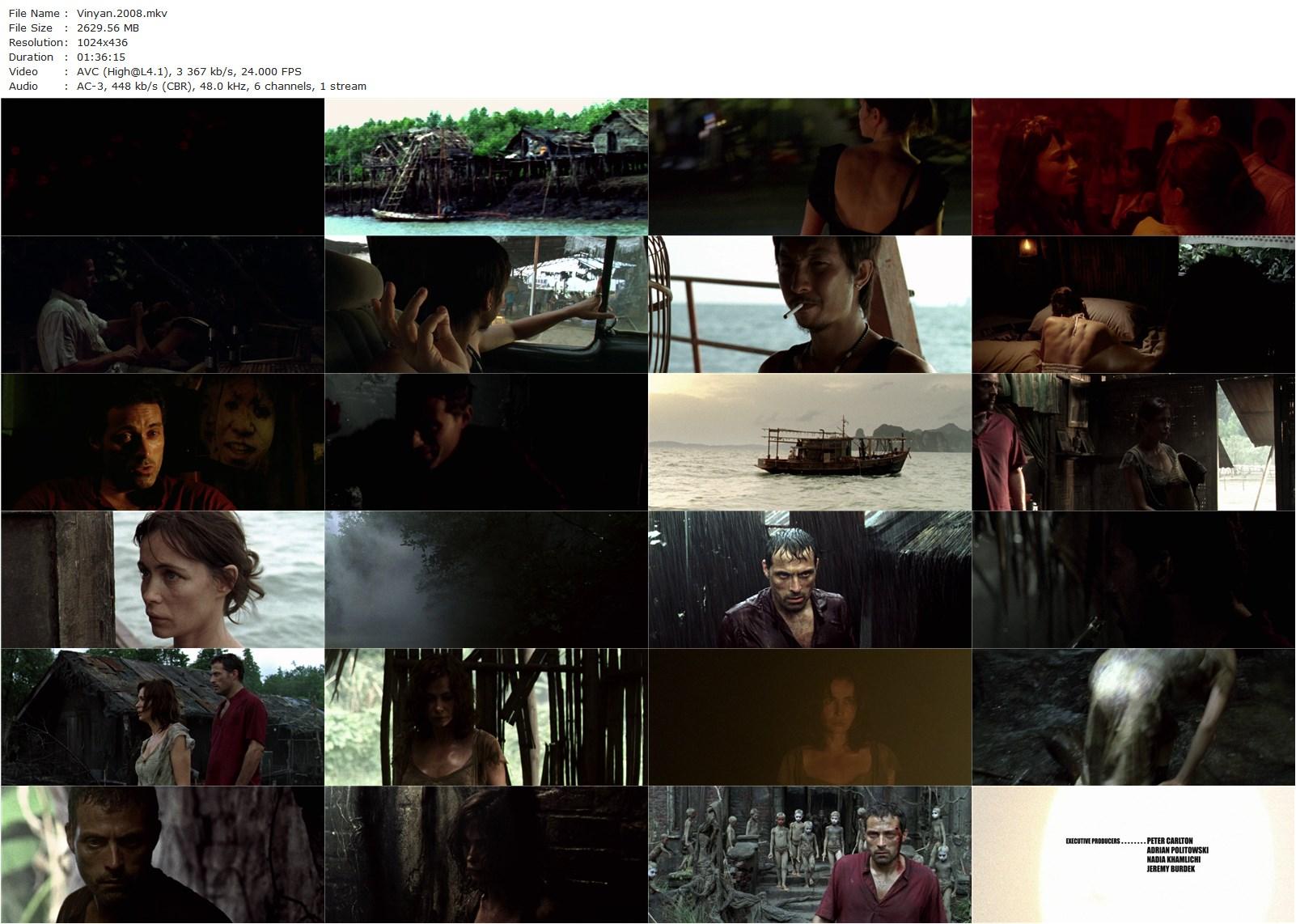 Vinyan (2008) Fabrice Du Welz, Emmanuelle Béart, Rufus Sewell, Petch Osathanugrah-poster