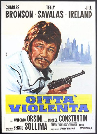 Violent City (1970) Sergio Sollima, Charles Bronson, Telly Savalas, Jill Ireland