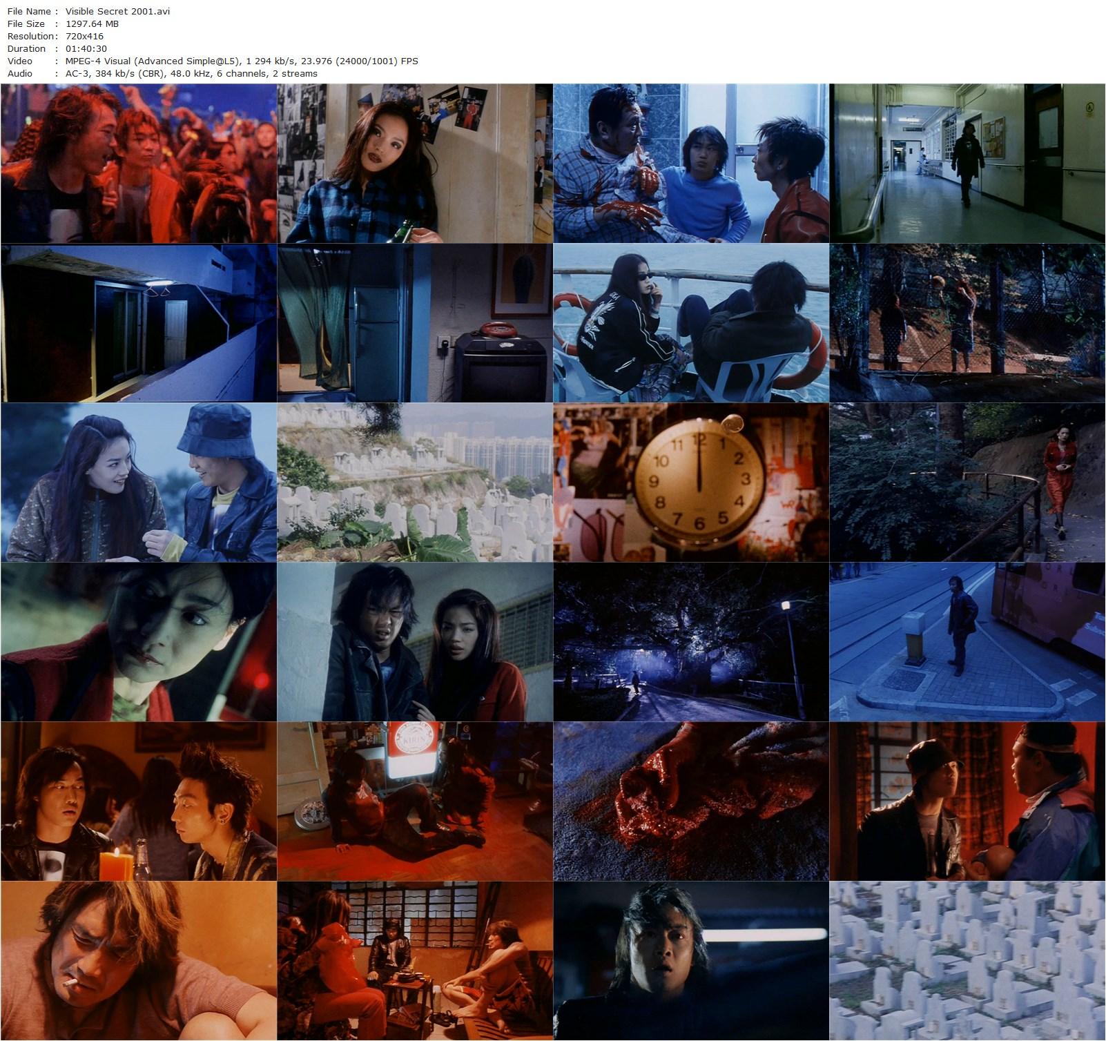 Visible Secret AKA You ling ren jian (2001) Ann Hui, Eason Chan, Qi Shu, Anthony Chau-Sang Wong-poster