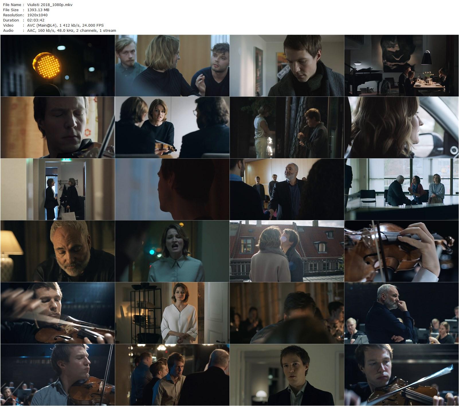 The Violin Player AKA Viulisti (2018) Paavo Westerberg, Matleena Kuusniemi, Olavi Uusivirta, Kim Bodnia-poster