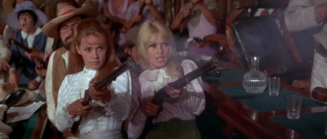 Viva Maria! (1965) Louis Malle, Brigitte Bardot, Jeanne Moreau, George Hamilton, Adventure, Comedy, Romance, Western-poster