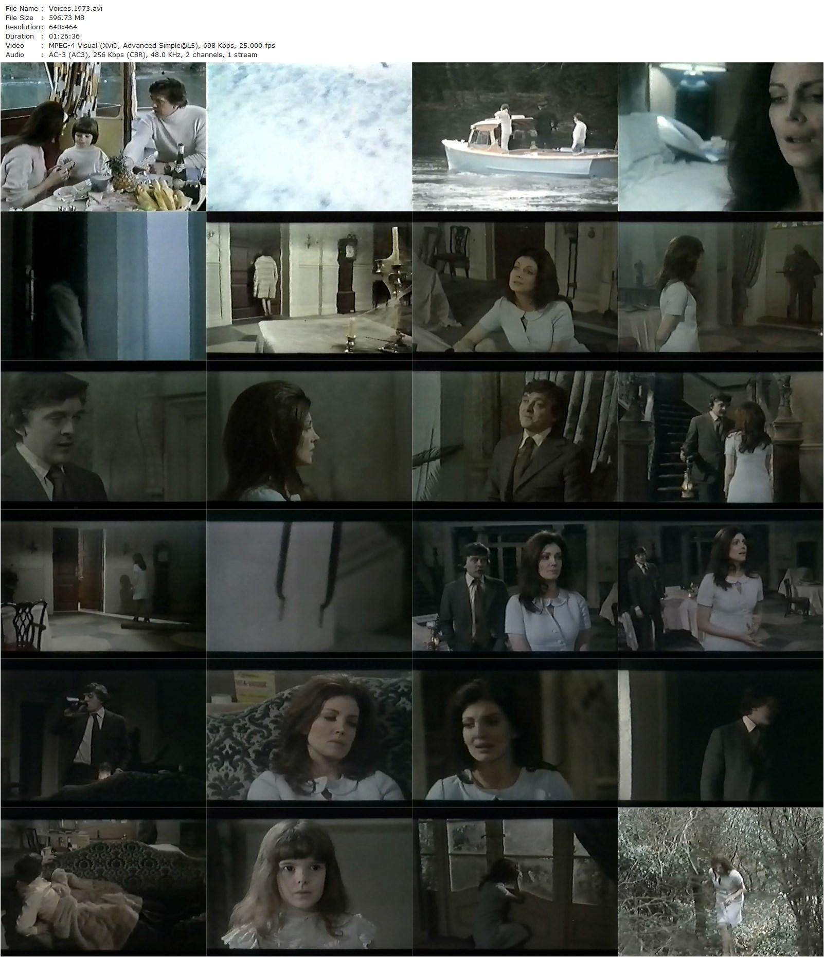 Voices (1973) Kevin Billington, David Hemmings, Gayle Hunnicutt, Lynn Farleigh-poster