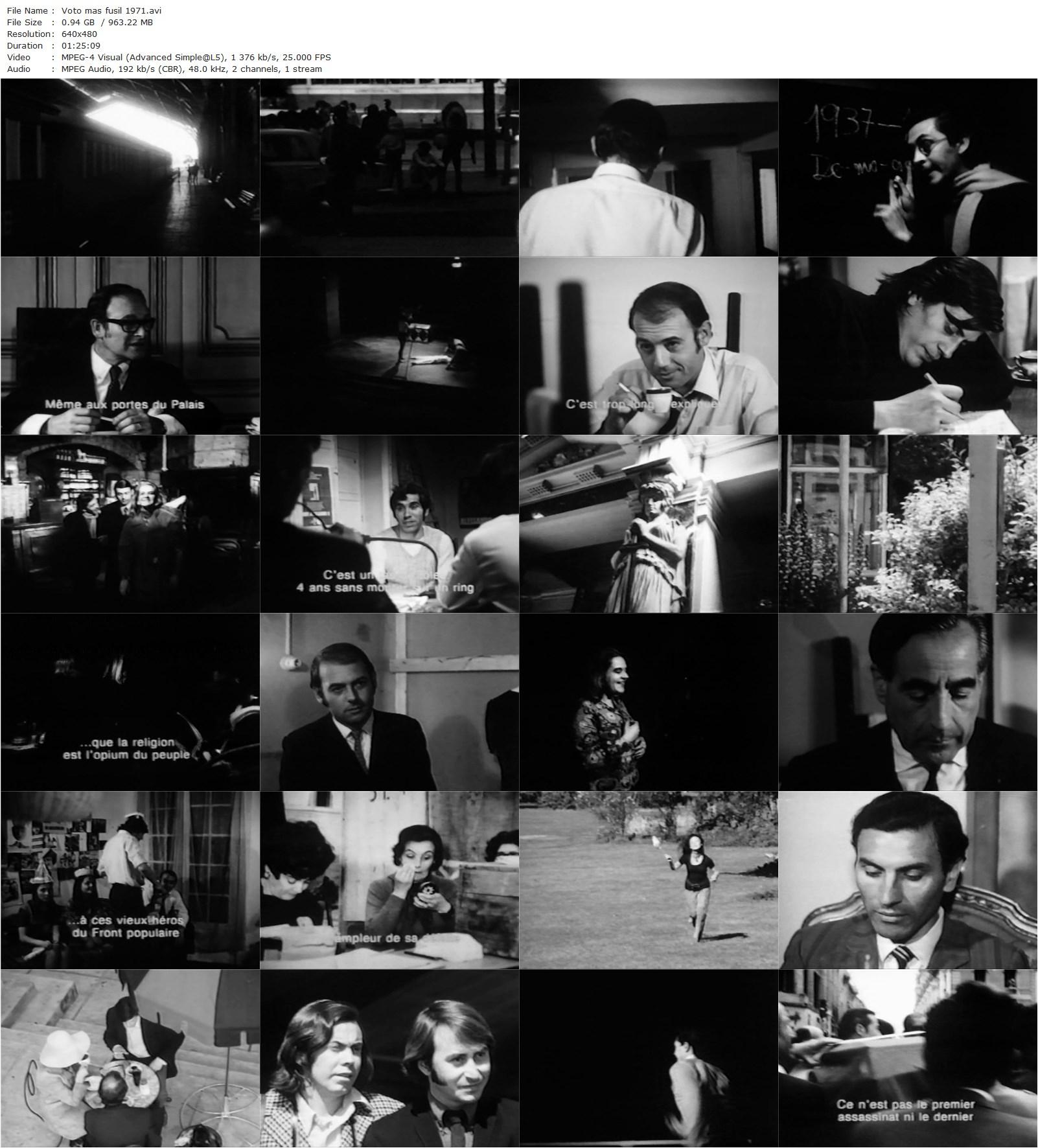 Voto + fusil (1971) Helvio Soto, Leonardo Perucci, Marcelo Romo, Patricia Guzmán-poster