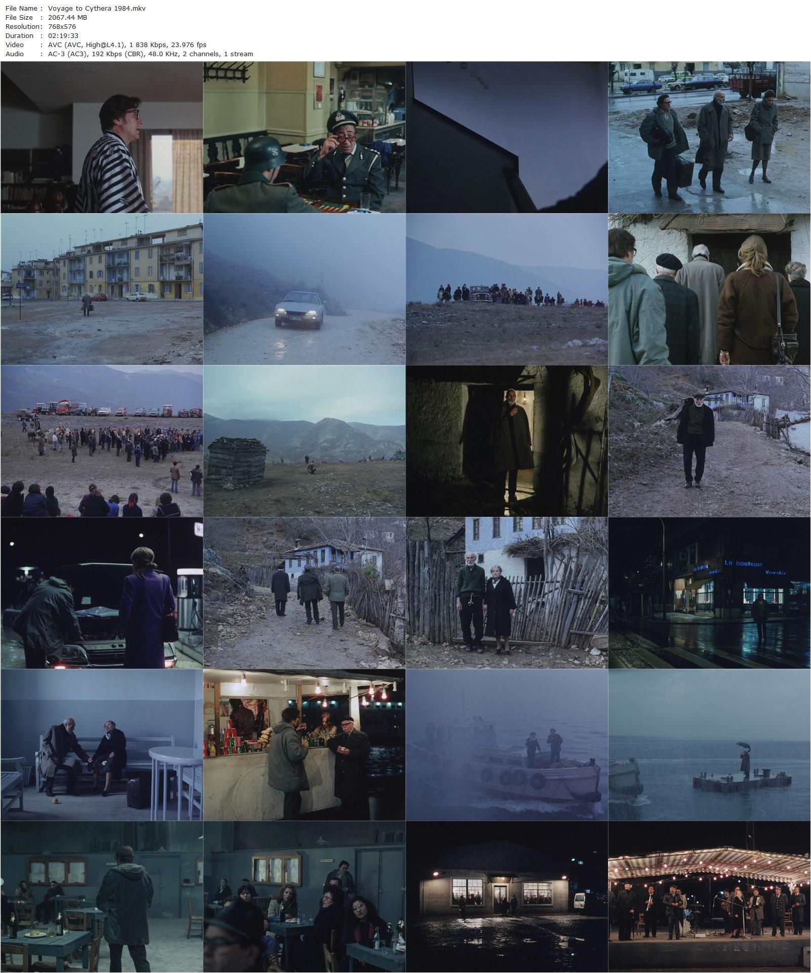 Voyage to Cythera (1984) Theodoros Angelopoulos, Manos Katrakis, Mairi Hronopoulou, Dionysis Papagiannopoulos-poster