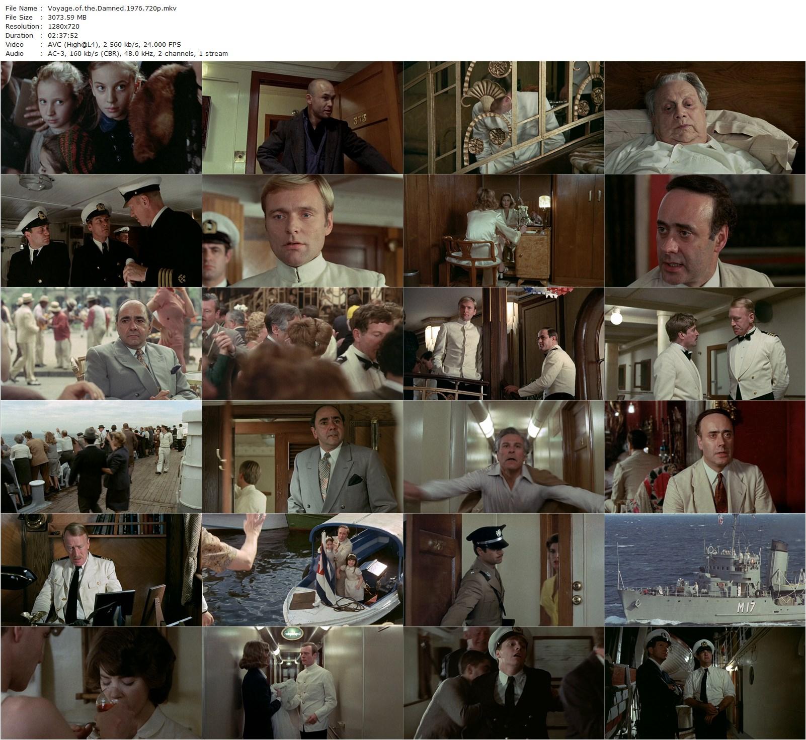 Voyage of the Damned (1976) Stuart Rosenberg, Faye Dunaway, Oskar Werner, Lee Grant-poster