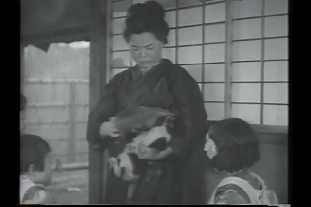 Wagahai wa neko de aru (1936)-poster