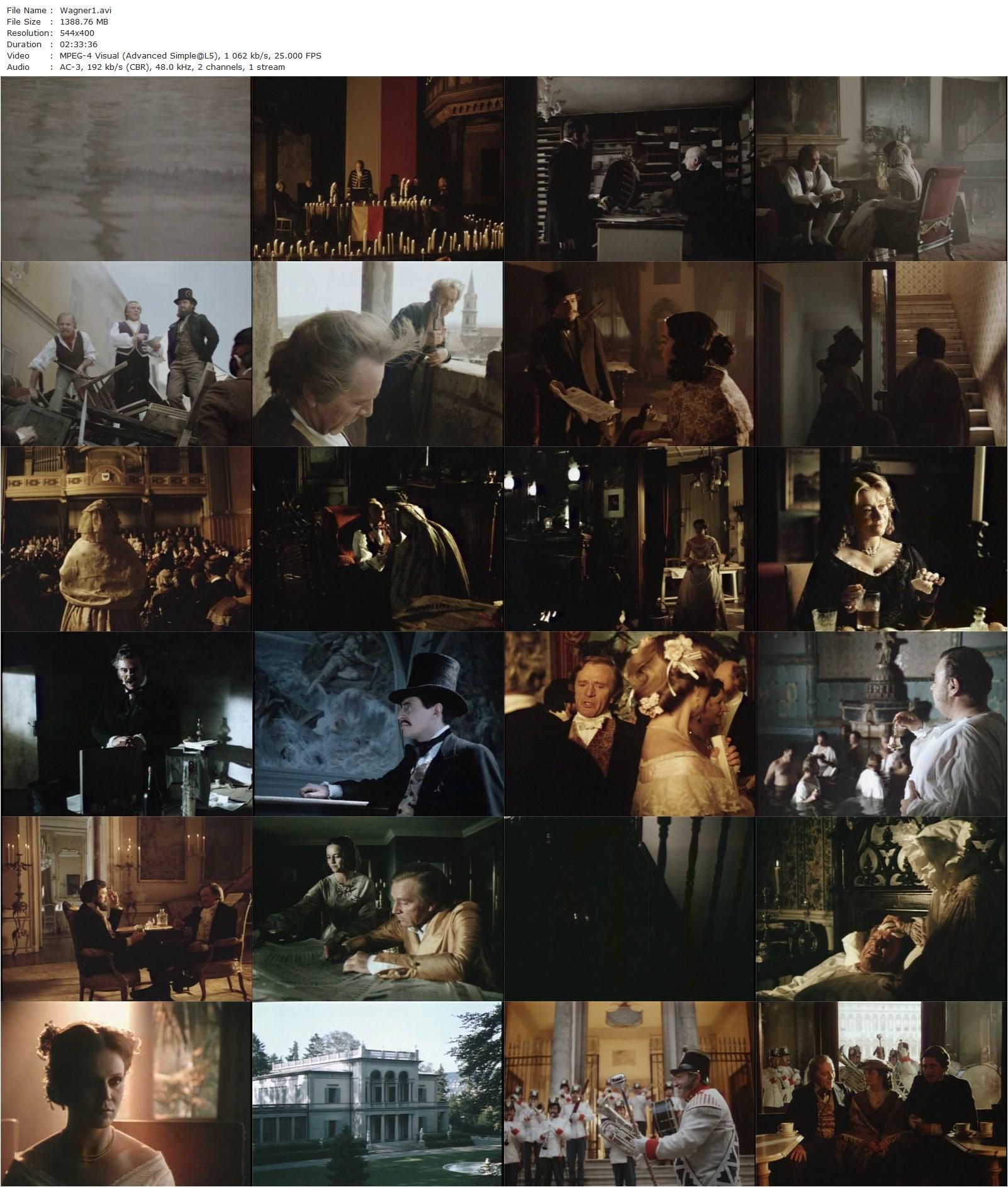 Wagner (1983) Tony Palmer, Richard Burton-poster