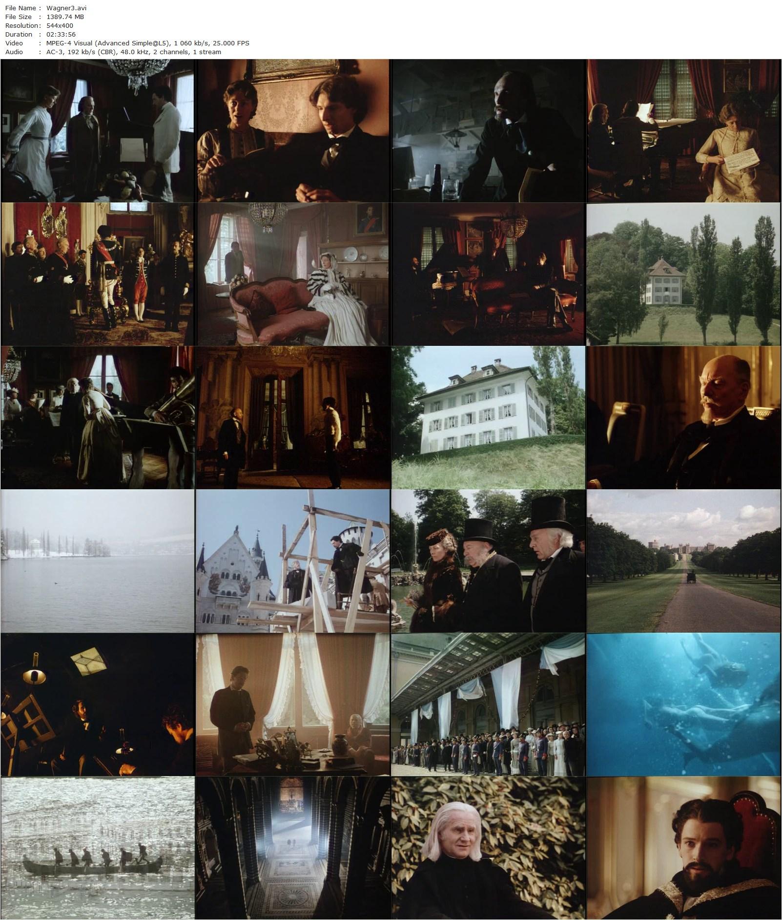 Wagner (1983) Tony Palmer, Richard Burton-poster