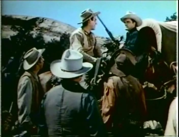 Wagons West (1952) Ford Beebe, Rod Cameron, Noah Beery Jr., Peggie Castle-poster