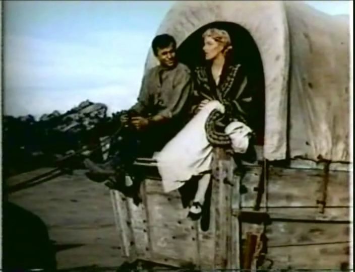 Wagons West (1952) Ford Beebe, Rod Cameron, Noah Beery Jr., Peggie Castle-poster