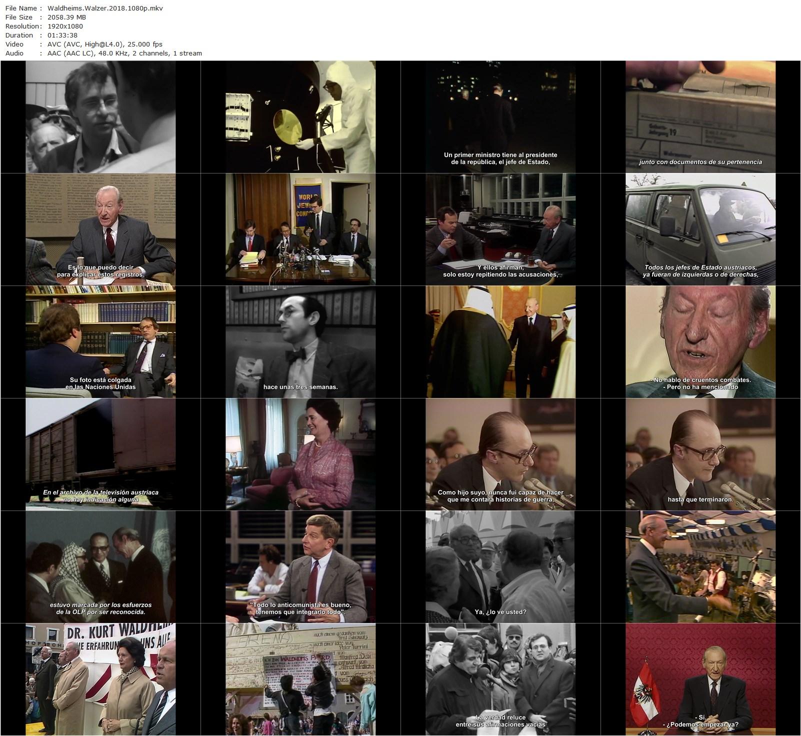 The Waldheim Waltz (2018) Ruth Beckermann, Kurt Waldheim-poster