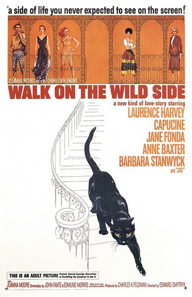 Walk on the Wild Side (1962) Edward Dmytryk, Laurence Harvey, Capucine, Jane Fonda, Drama, Romance