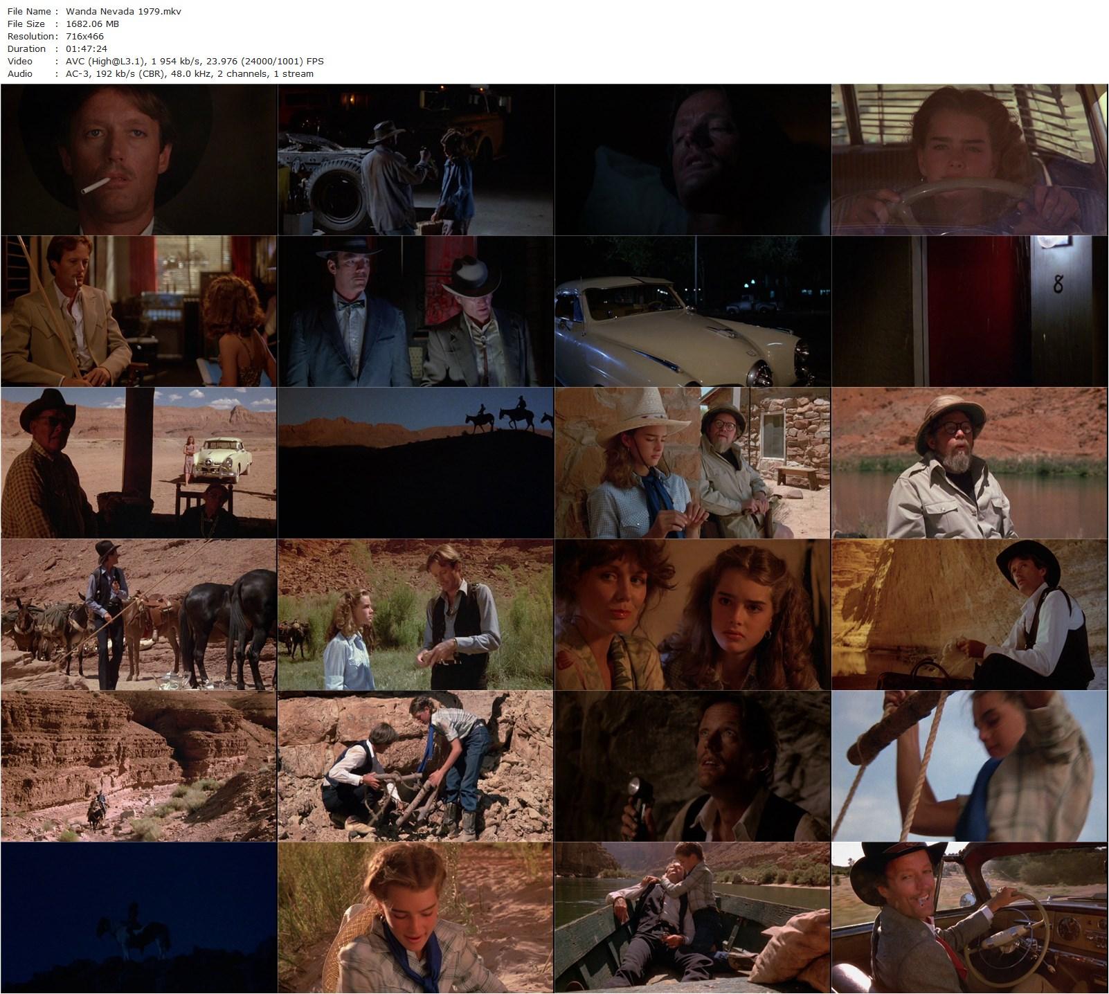 Wanda Nevada (1979) Peter Fonda, Brooke Shields, Fiona Lewis-poster