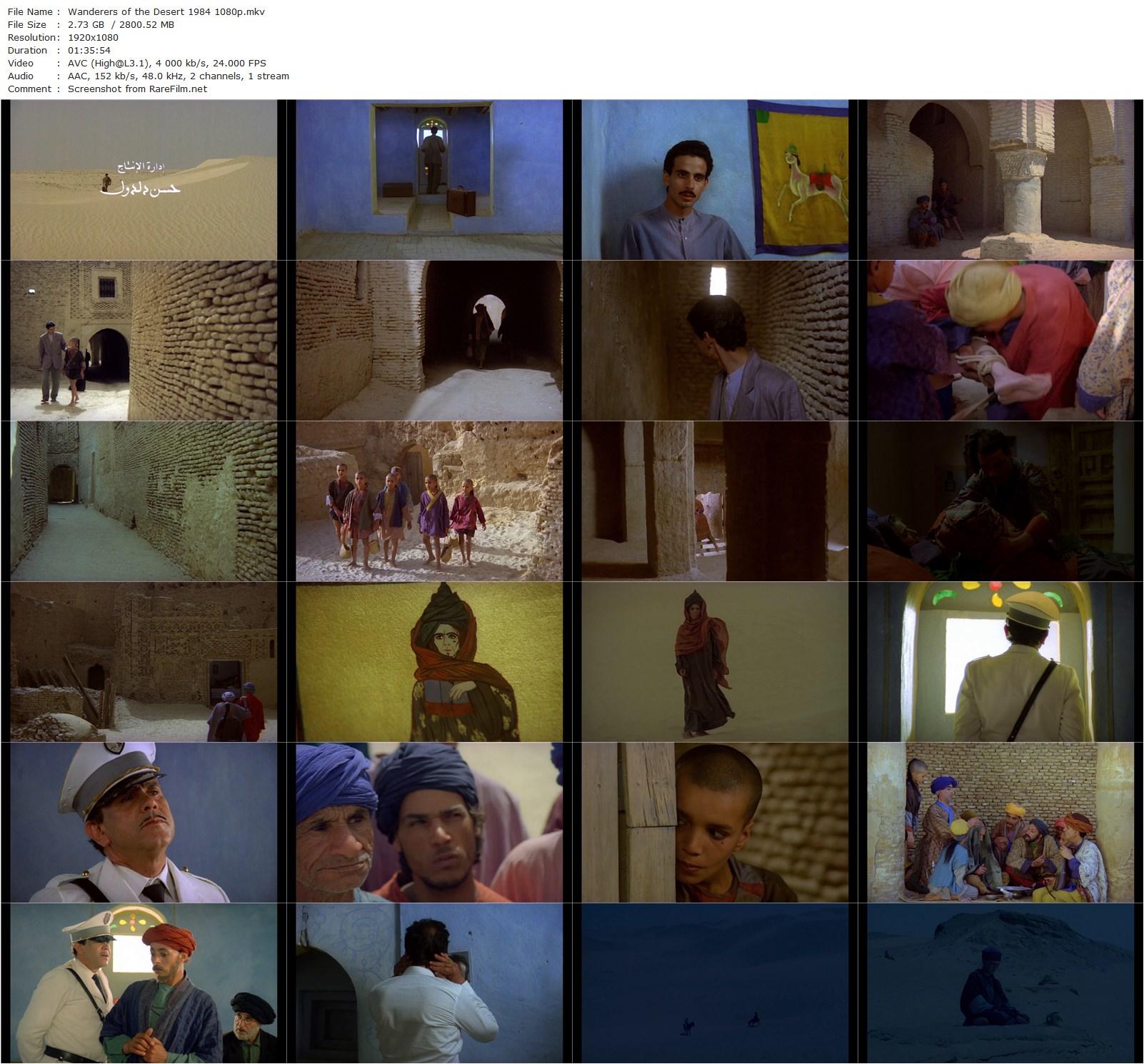 Wanderers of the Desert (1984) Nacer Khemir-poster