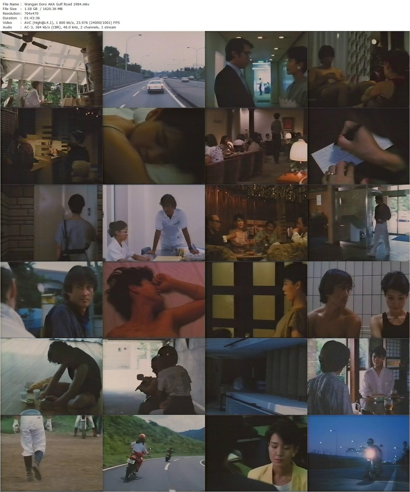 Gulf Road AKA Wangan Doro (1984) Yôichi Higashi, Masao Kusakari, Kanako Higuchi, Kaoru Kobayashi-poster