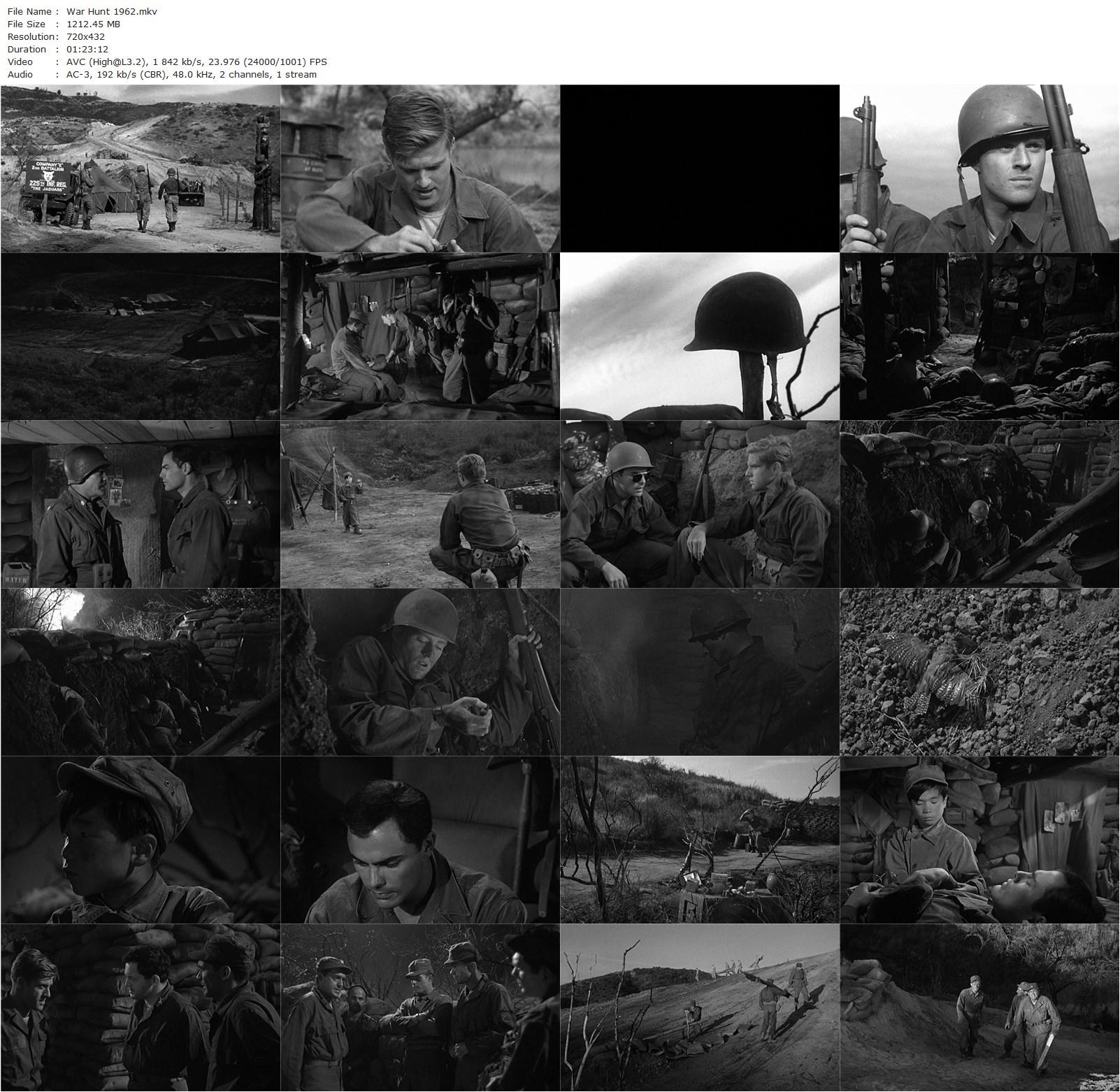 War Hunt (1962) Denis Sanders, John Saxon, Charles Aidman, Sydney Pollack-poster