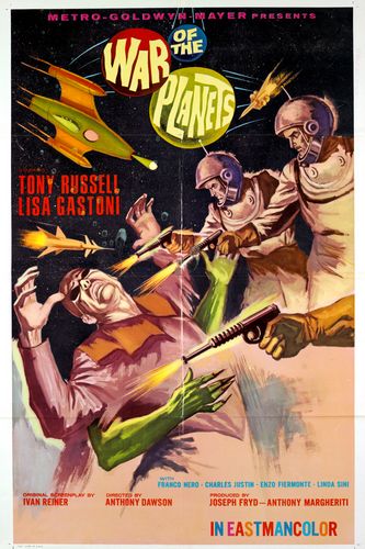 The War of the Planets AKA I diafanoidi vengono da Marte (1966) Antonio Margheriti, Tony Russel, Lisa Gastoni, Franco Nero