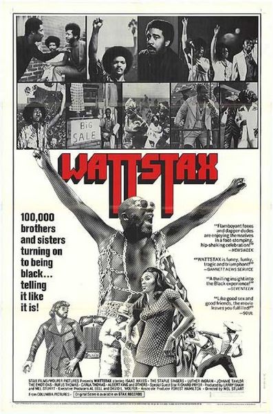 Wattstax (1973) Mel Stuart, The Dramatics, The Staple Singers, Kim Weston, Documentary, Comedy, Music