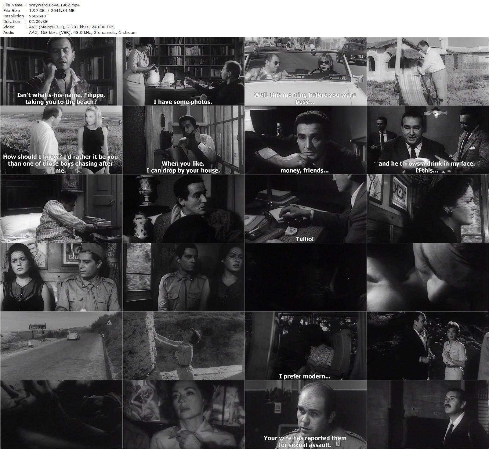 Of Wayward Love AKA L’amore difficile (1962) Alberto Bonucci, Luciano Lucignani, Nino Manfredi, Enrico Maria Salerno, Claudia Mori, Catherine Spaak-poster