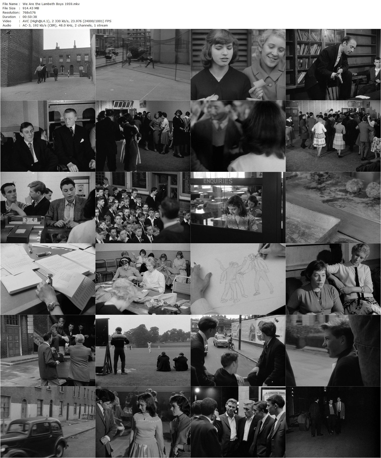 We Are the Lambeth Boys (1958) Karel Reisz, Jon Rollason, Tony Benson, Adrian Harding-poster