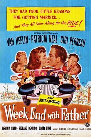 Week-End with Father (1951) Douglas Sirk, Van Heflin, Patricia Neal, Gigi Perreau, Comedy, Romance
