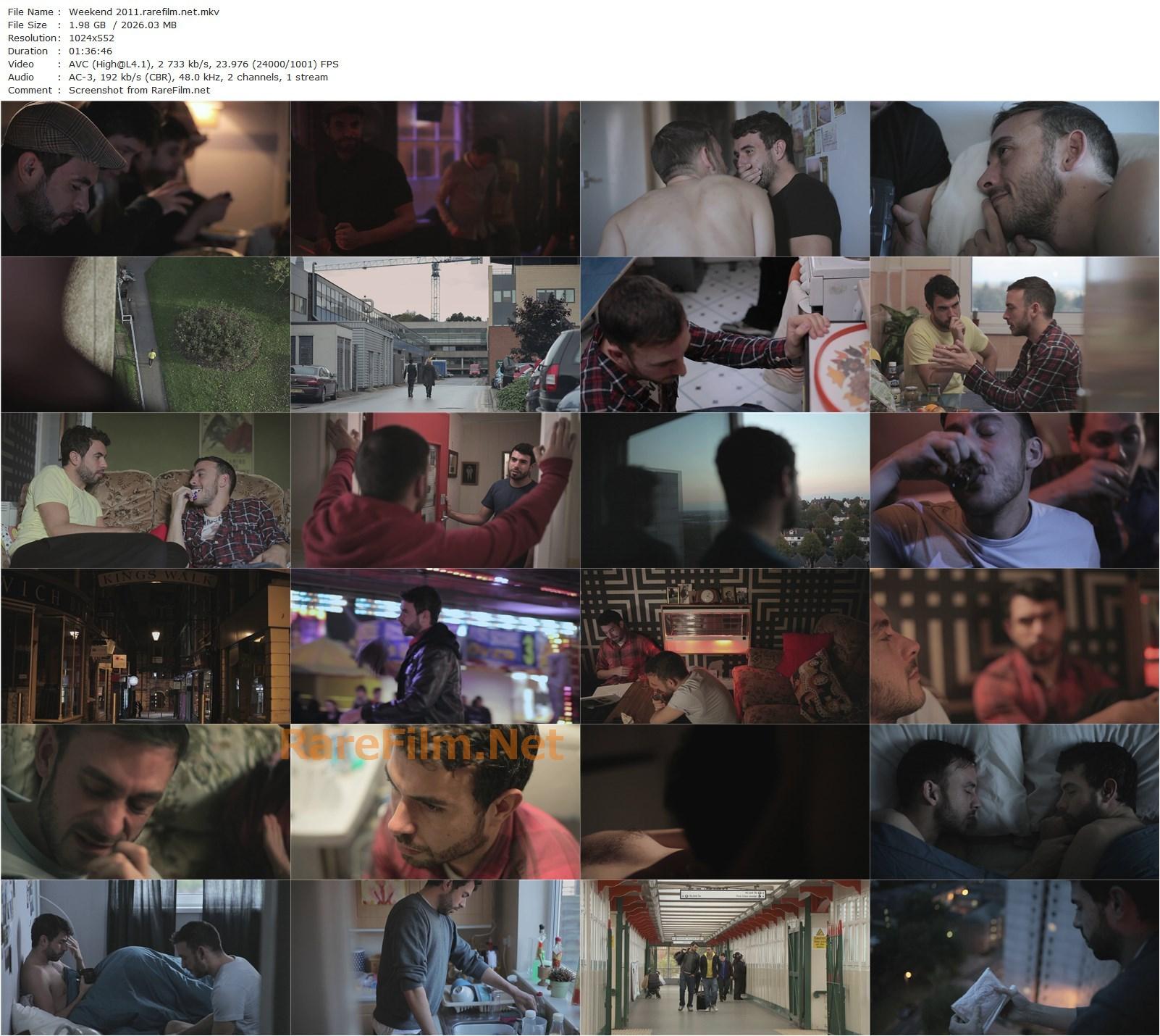 Weekend (2011) Andrew Haigh, Tom Cullen, Chris New, Jonathan Race-poster