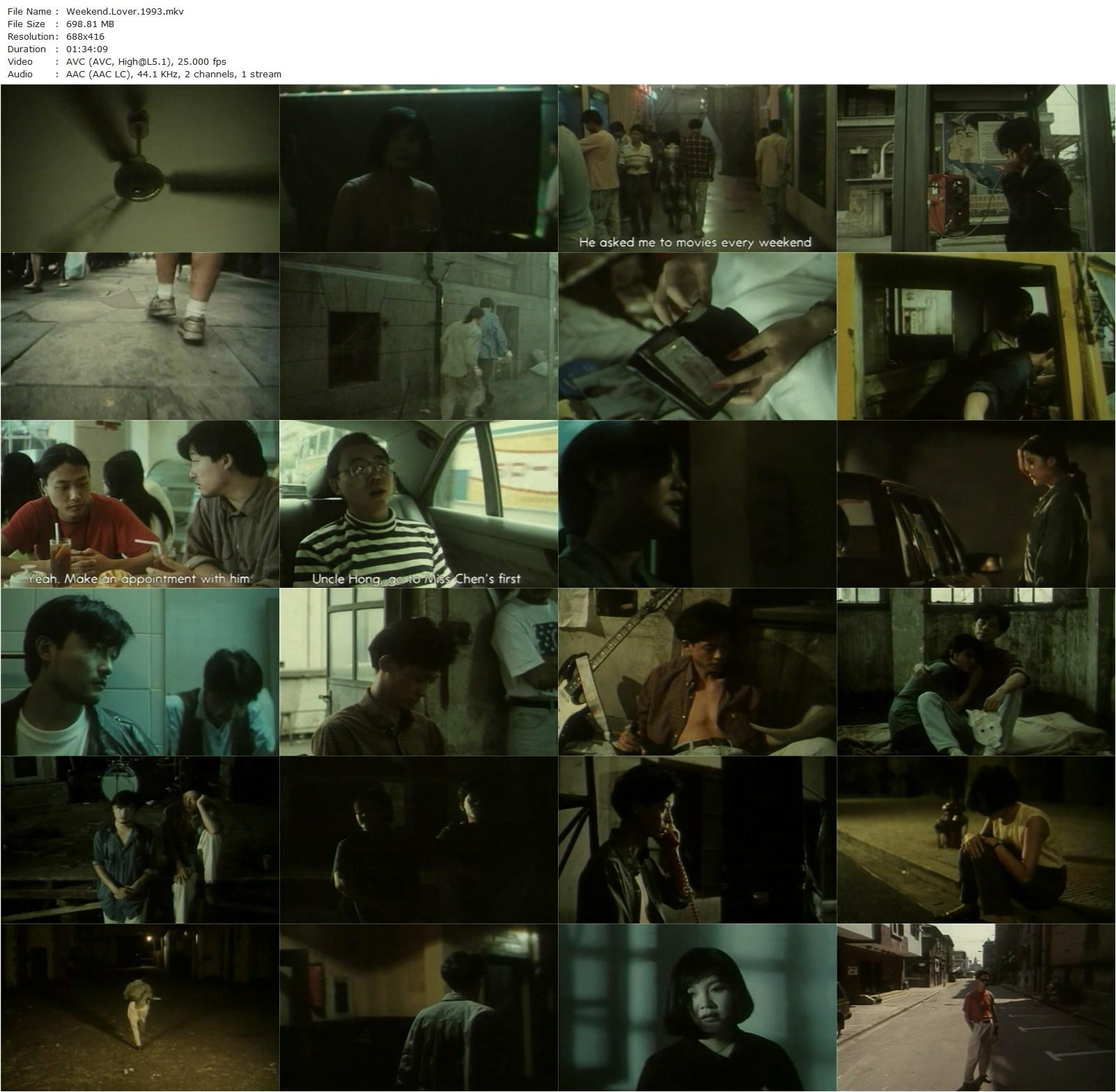 Weekend Lover (1995) Ye Lou, Nai An, Hongshen Jia, Xiaoqing Ma-poster