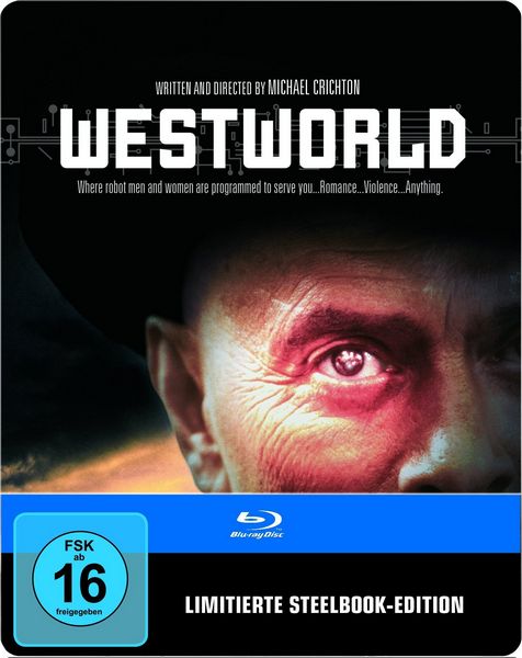 Westworld (1973) Michael Crichton, Yul Brynner, Richard Benjamin, James Brolin