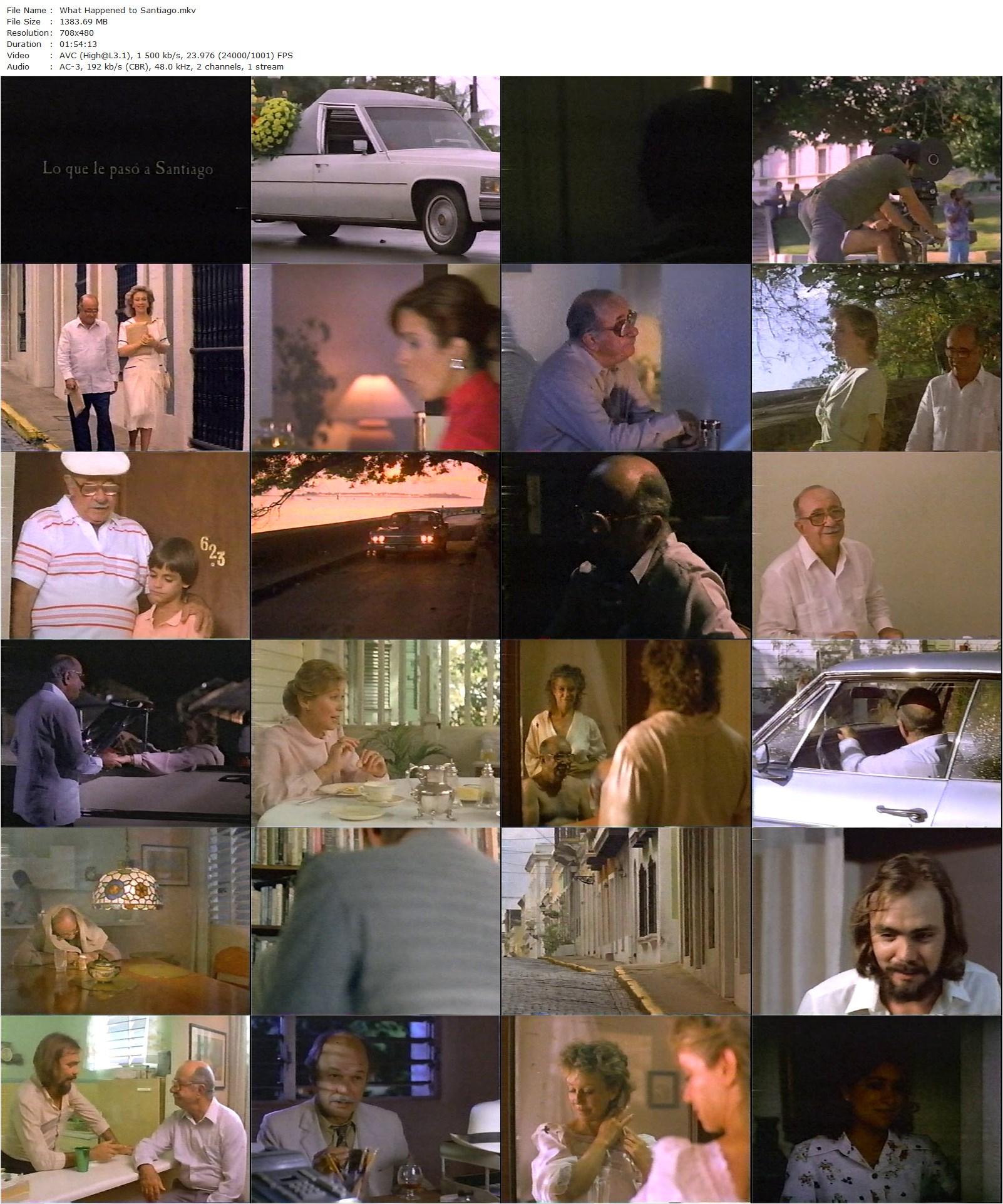 What Happened to Santiago / Lo que le pasó a Santiago (1995) Jacobo Morales, Tommy Muñiz, Gladys Rodríguez, Johanna Rosaly-poster