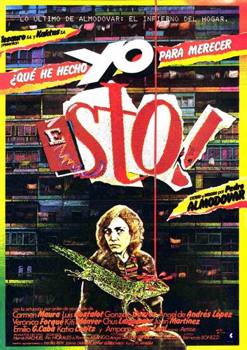 What Have I Done to Deserve This? AKA ¿Qué he hecho YO para merecer esto!! (1984) Pedro Almodóvar, Carmen Maura, Gonzalo Suárez, Luis Hostalot