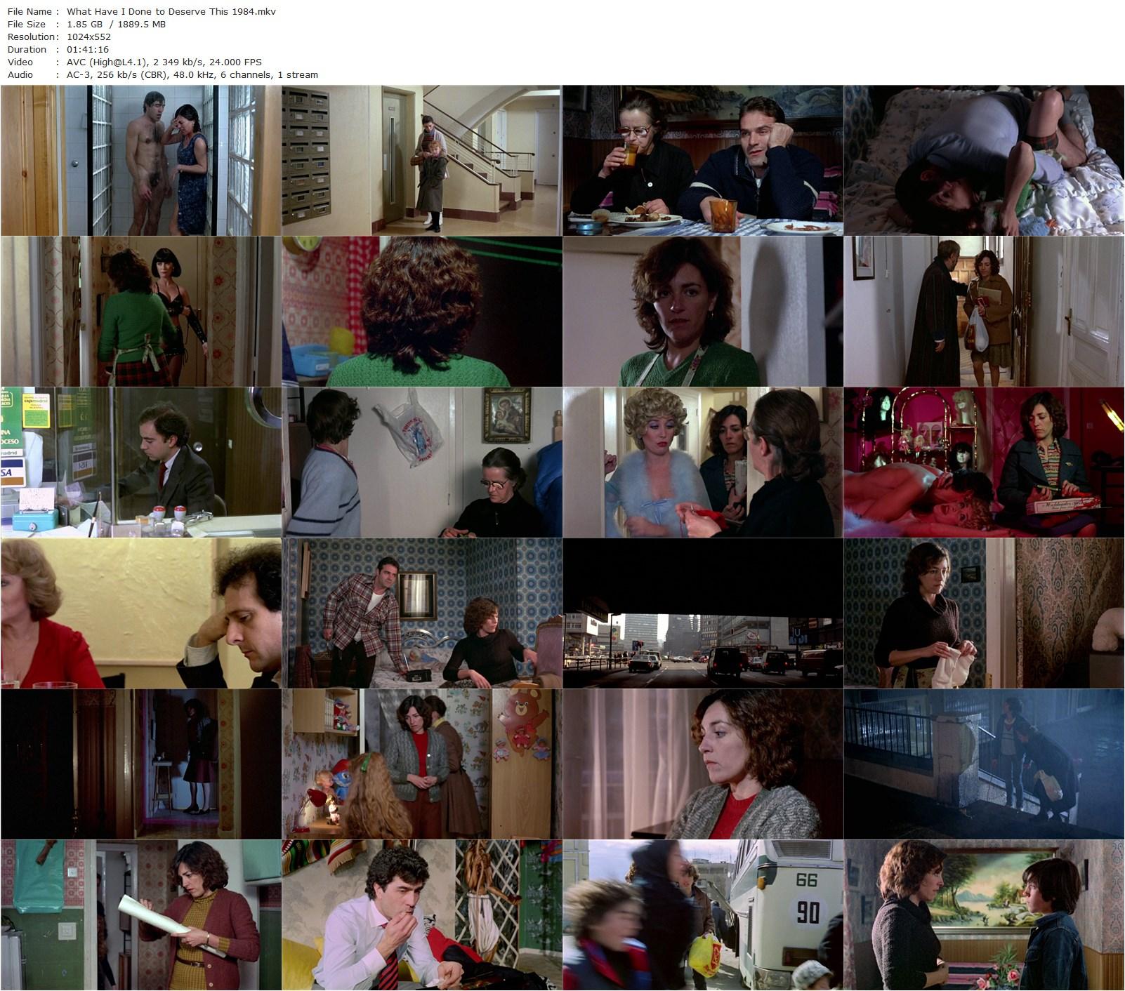 What Have I Done to Deserve This? AKA ¿Qué he hecho YO para merecer esto!! (1984) Pedro Almodóvar, Carmen Maura, Gonzalo Suárez, Luis Hostalot-poster